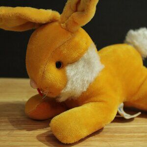 vintage bunny plushie Woolikin original GUC rabbit stuffed animal plush